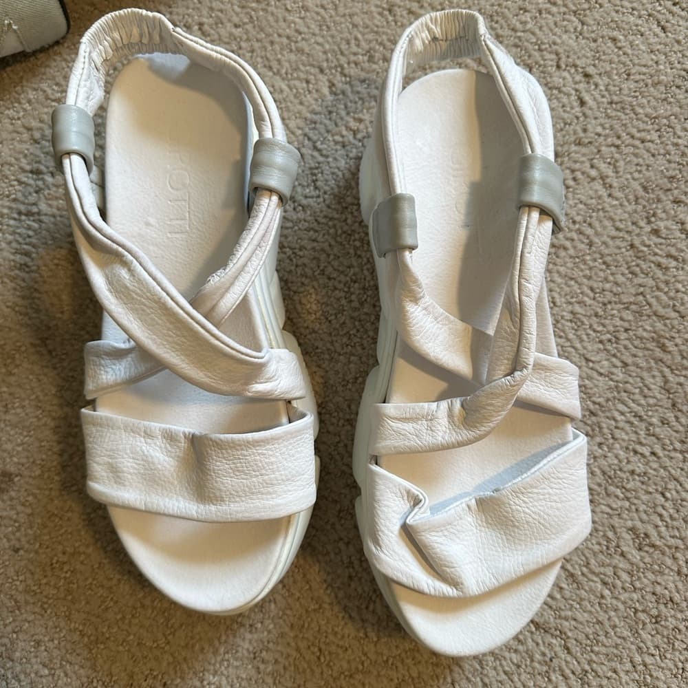 Girotti CHUNKY SOLE SANDALS 65398 white