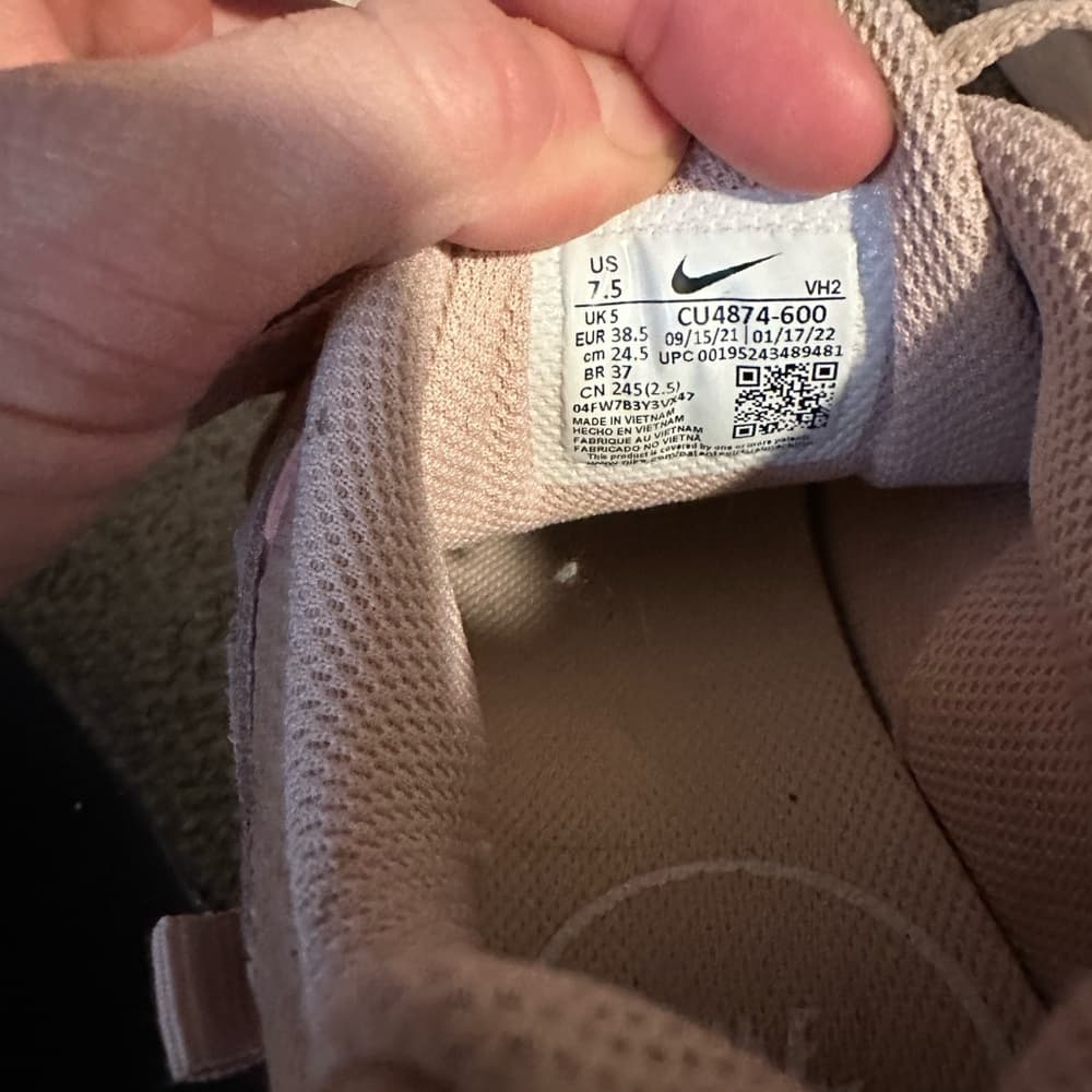 Nike RYZ365 2 sneakers oxford pink 7.5 - Thumbnail 5
