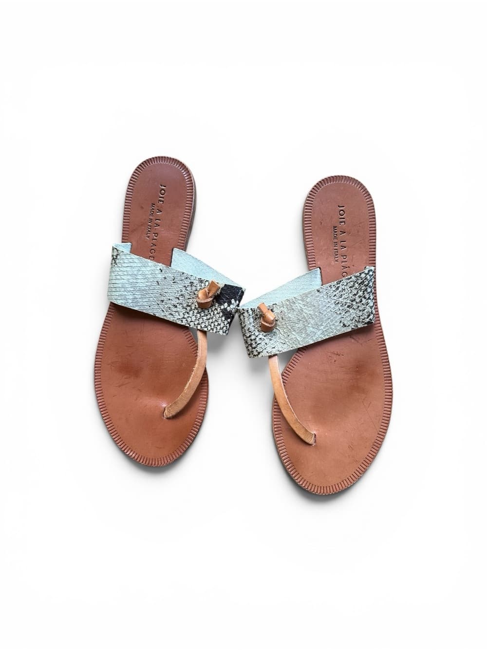 Joie A La Plage leather thong sandals - Thumbnail 4