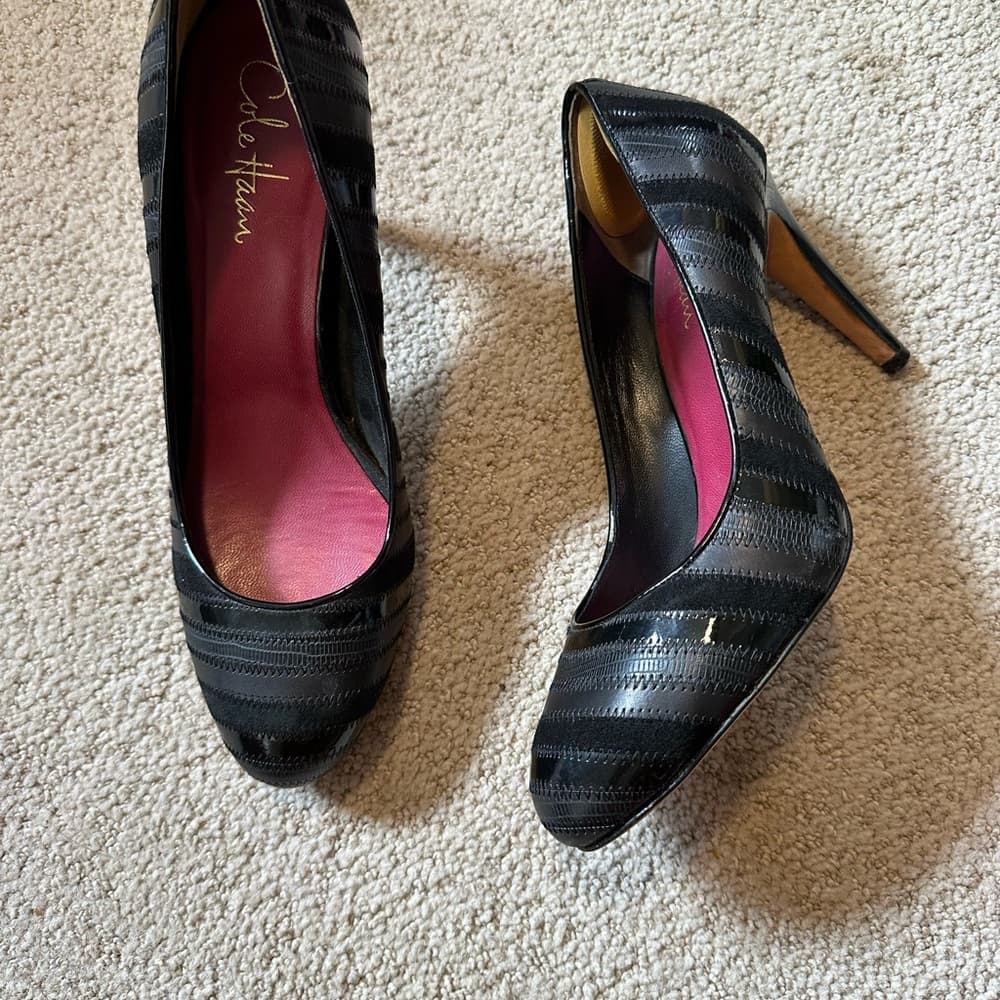 Cole Haan classic black pumps Nike Air 9