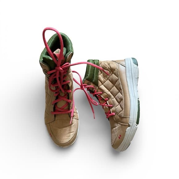 Ryka Aurora hiking boots cream green 9.5 - Thumbnail 7