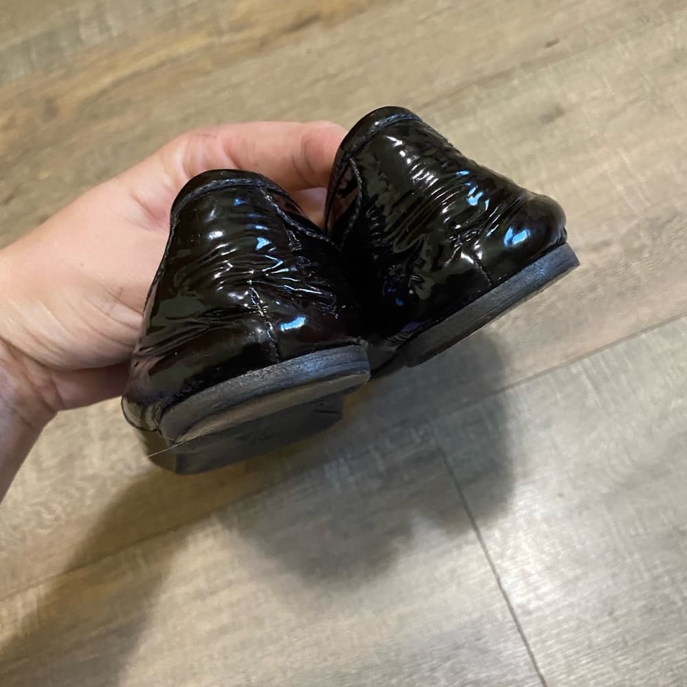 Prada patent leather loafers black - Thumbnail 3