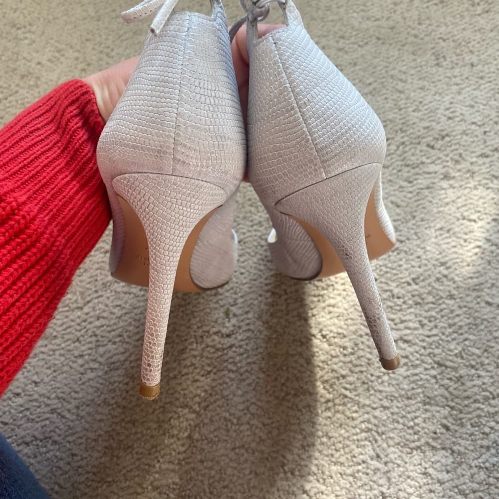 Stuart Weitzman Leigh stiletto heels leather - Thumbnail 4