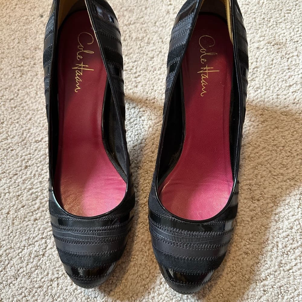 Cole Haan classic black pumps Nike Air 9 - Thumbnail 2