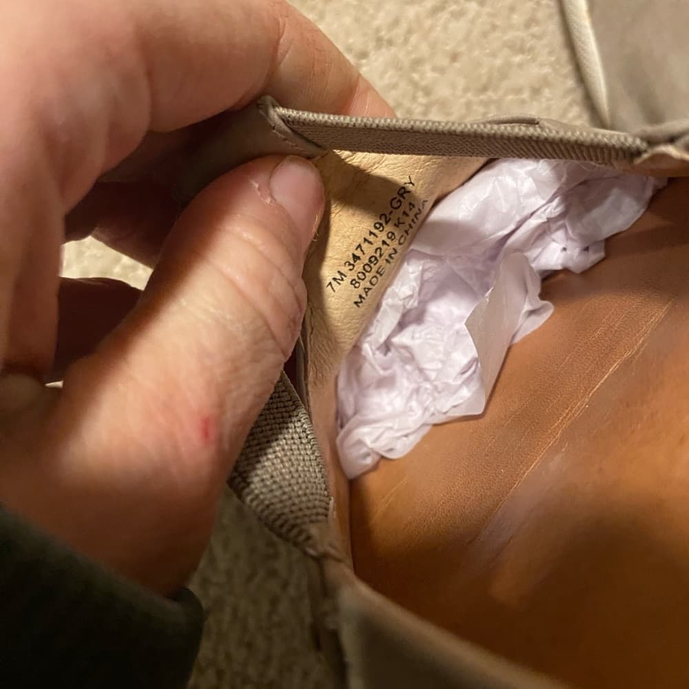 Frye Melanie T strap slip on flats leather 7 - Thumbnail 4