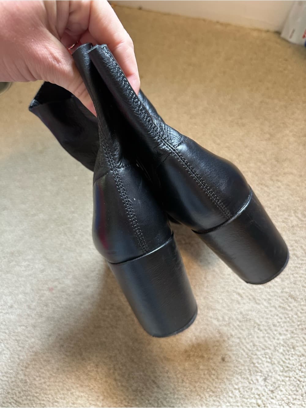 Tony Bianco Brazen leather pointed toe booties - Thumbnail 3
