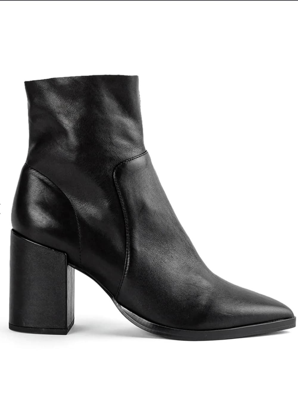 Tony Bianco Brazen leather pointed toe booties - Thumbnail 6