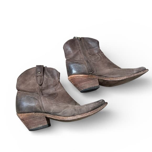 Liberty Black Brandy western booties - Thumbnail 10
