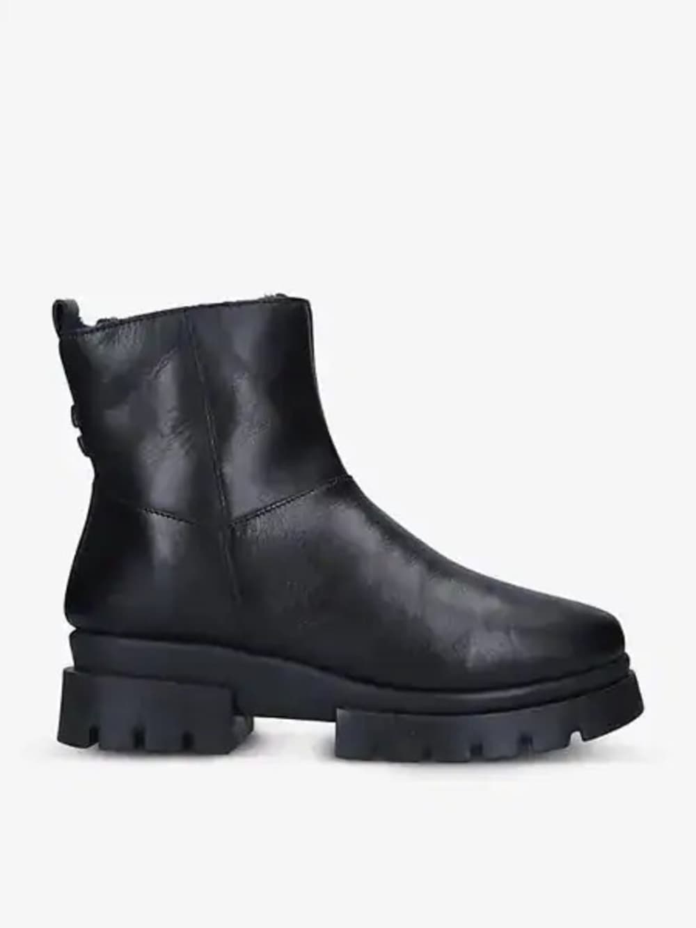 NWOT Carvela Run leather platform boots black - Thumbnail 5