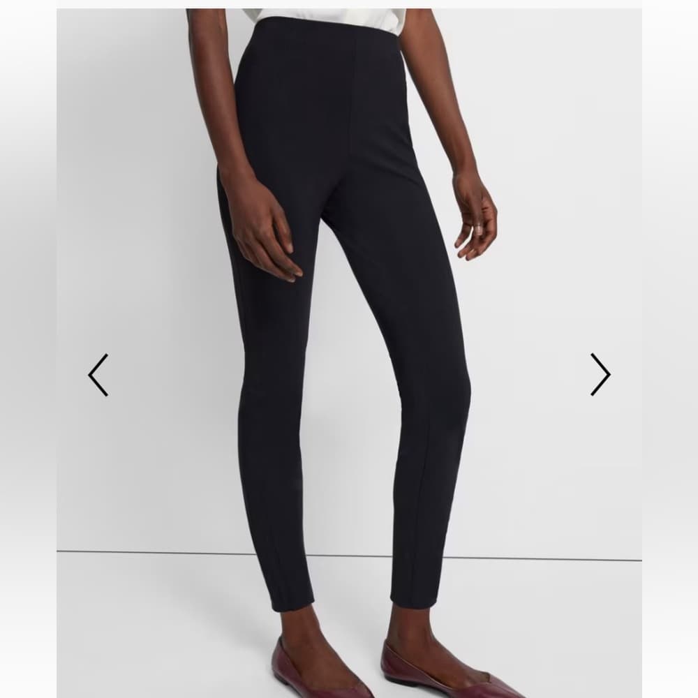 Theory scuba ponte pants black - Thumbnail 6