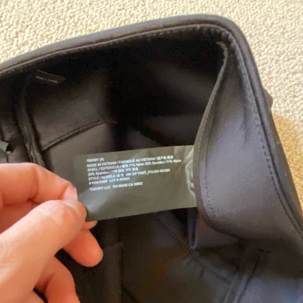 Theory scuba ponte pants black - Thumbnail 3