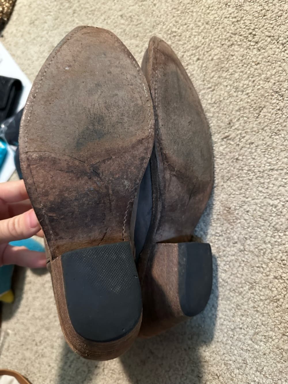 Liberty Black Brandy western booties - Thumbnail 8