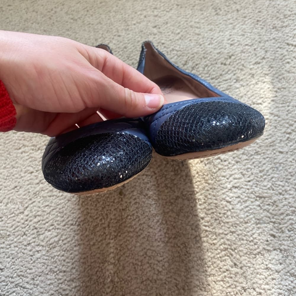 Vince Camuto Fawna leather quilted flats - Thumbnail 2