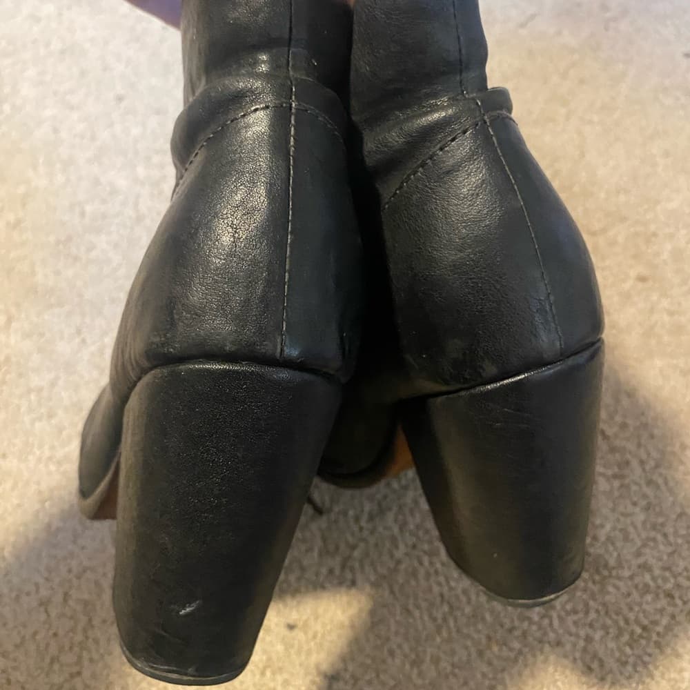 Rag and Bone Miles leather ankle booties black - Thumbnail 3