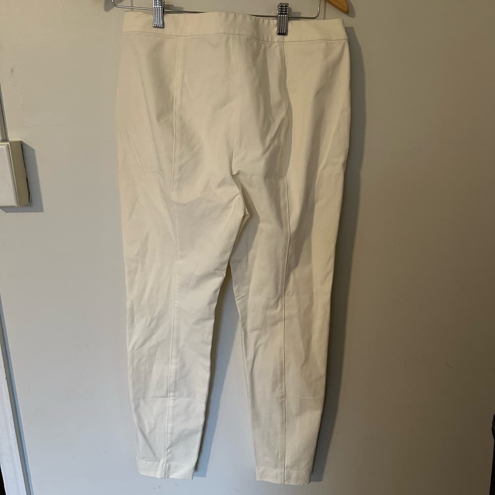 St. John Santiago pull on trousers Ecru - Thumbnail 4