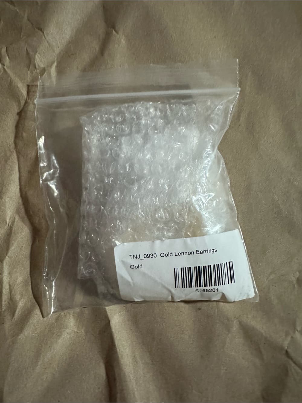 NWT Tuckernuck Lennon gold earrings - Thumbnail 4