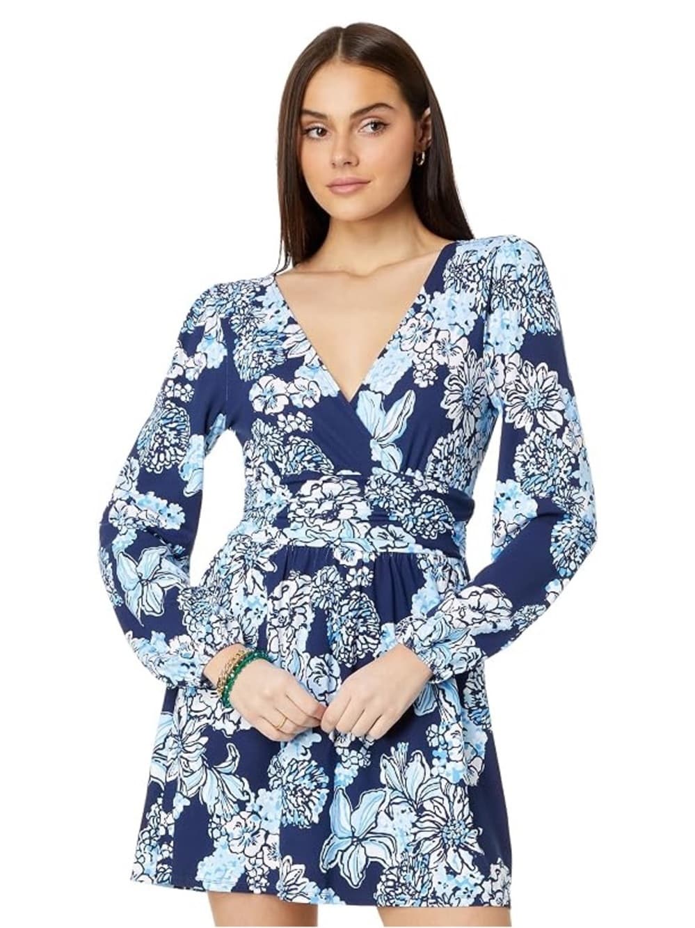 Lilly Pulitzer Riza romper bouquet all day medium - Thumbnail 3