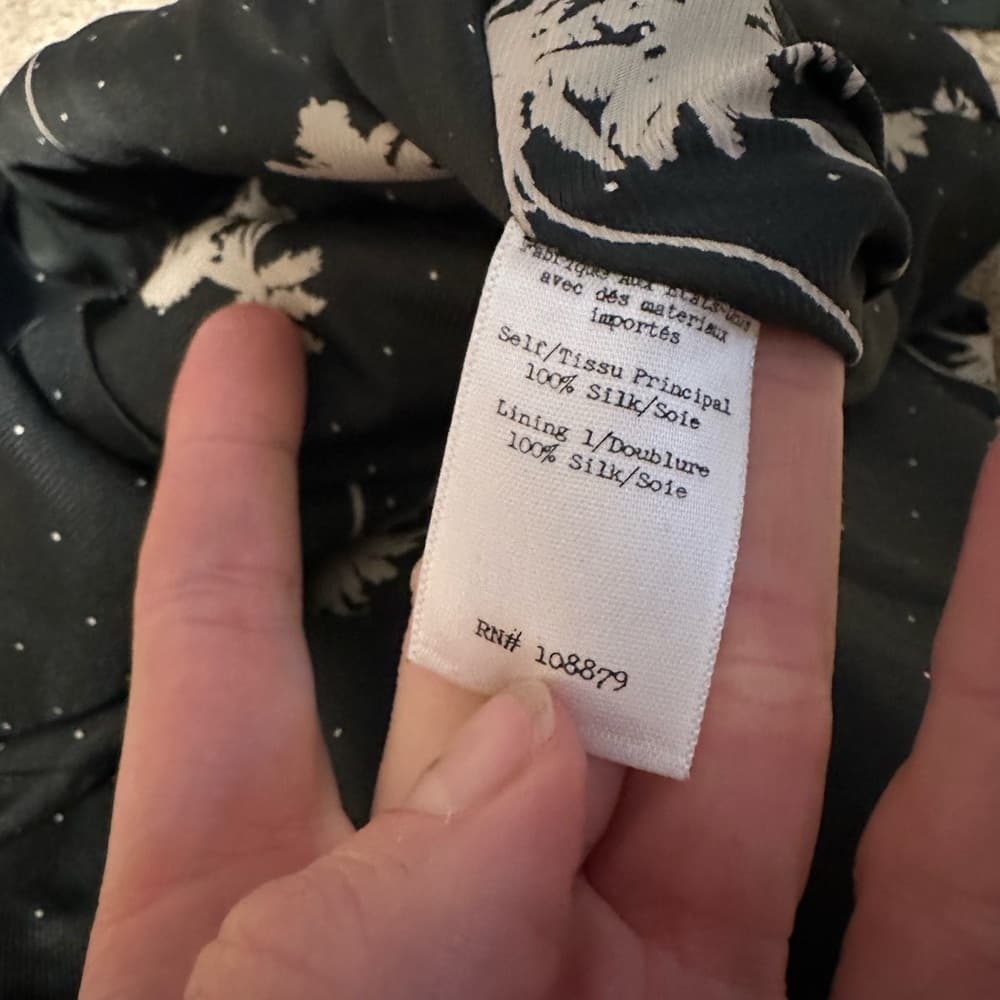 Rag and Bone Dune palm tree romper silk 00 - Thumbnail 3