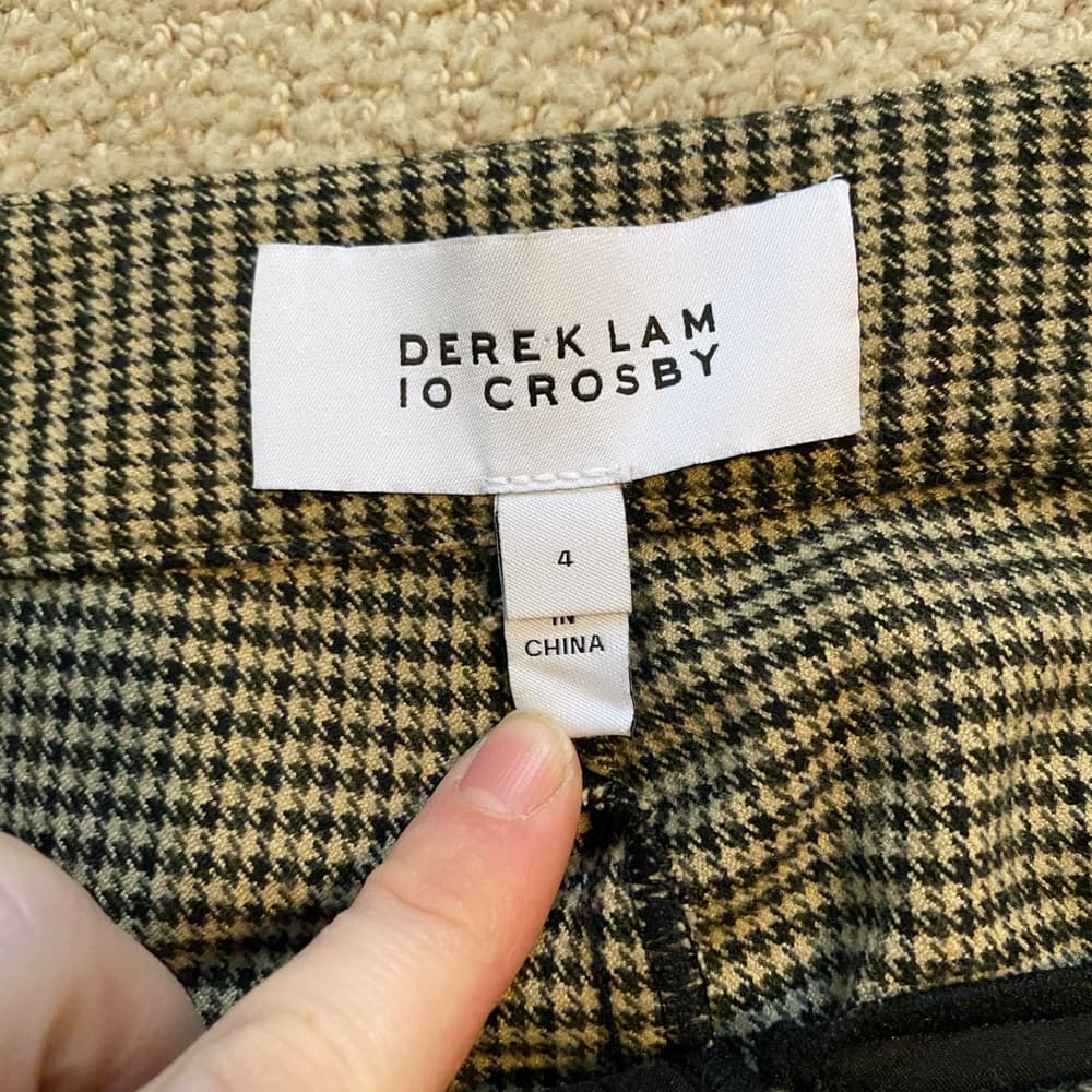 Derek Lam 10 Crosby houndstooth trousers - Thumbnail 3