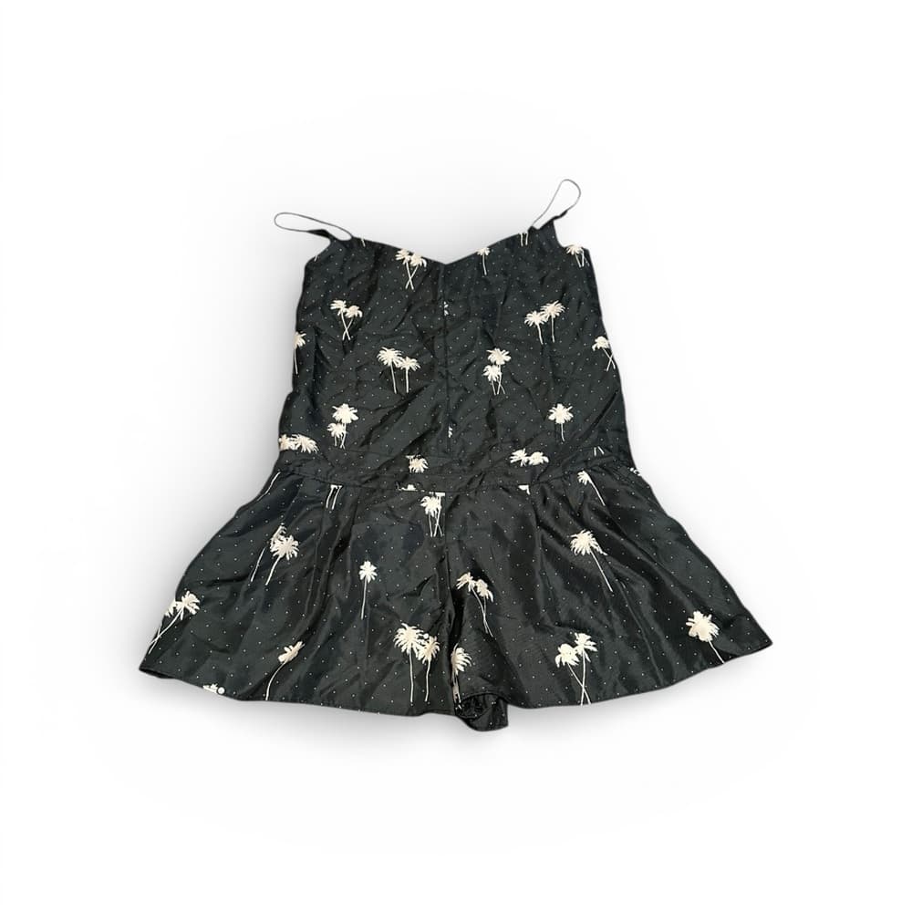 Rag and Bone Dune palm tree romper silk 00