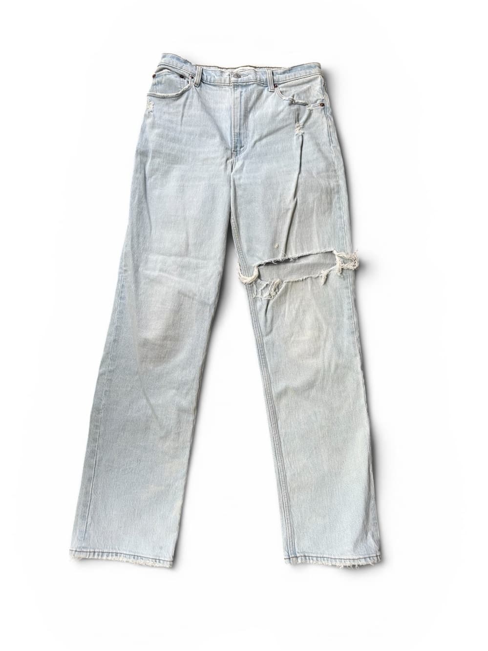 Abercrombie and Fitch The 90’s Straight Ultra High rise jeans 10L - Thumbnail 5