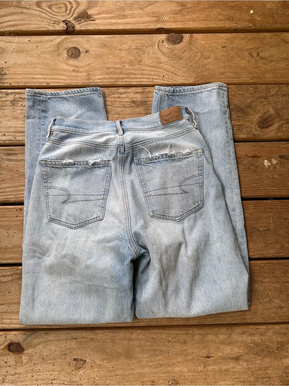 American Eagle high waist Baggy jeans 4 - Thumbnail 4