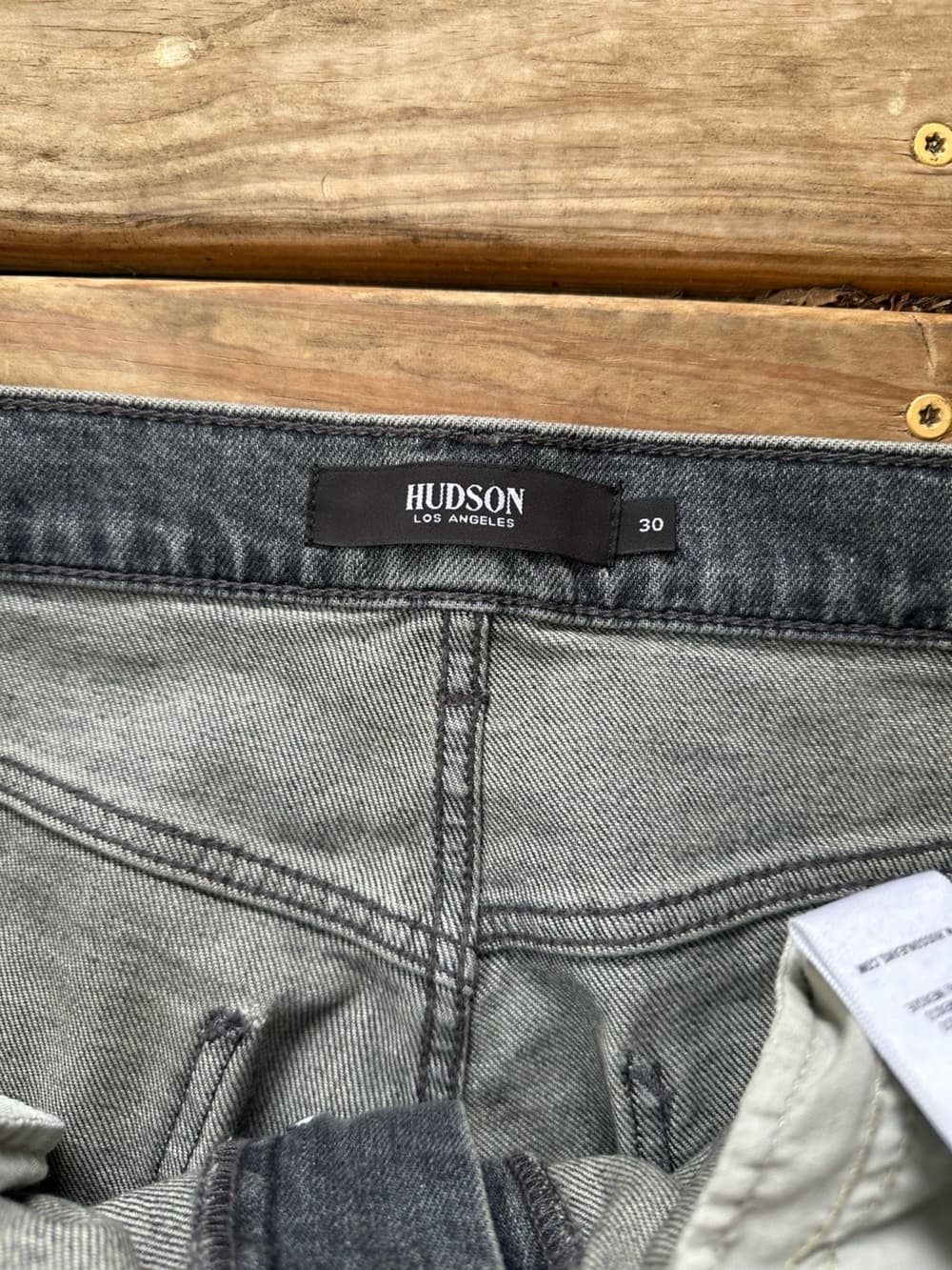 Hudson Holly Straight jeans Foggy Night 30 - Thumbnail 3
