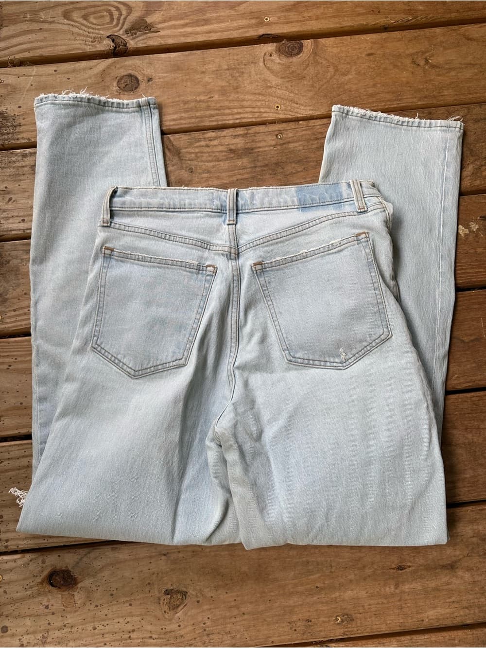 Abercrombie and Fitch The 90’s Straight Ultra High rise jeans 10L - Thumbnail 3