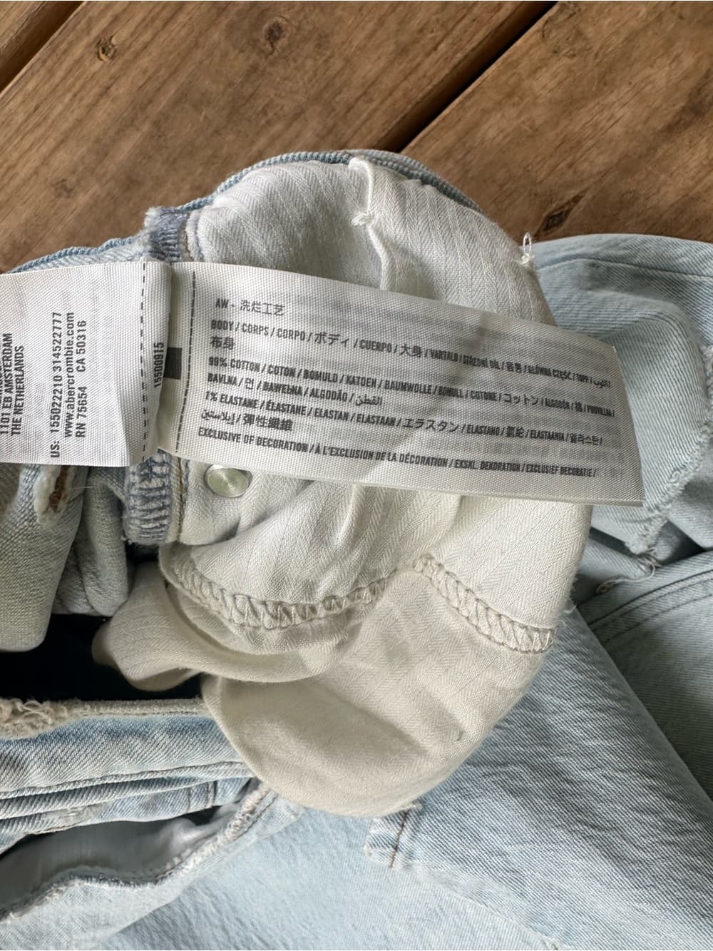 Abercrombie and Fitch The 90’s Straight Ultra High rise jeans 10L - Thumbnail 4