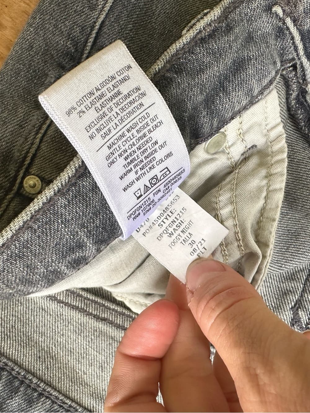 Hudson Holly Straight jeans Foggy Night 30 - Thumbnail 5