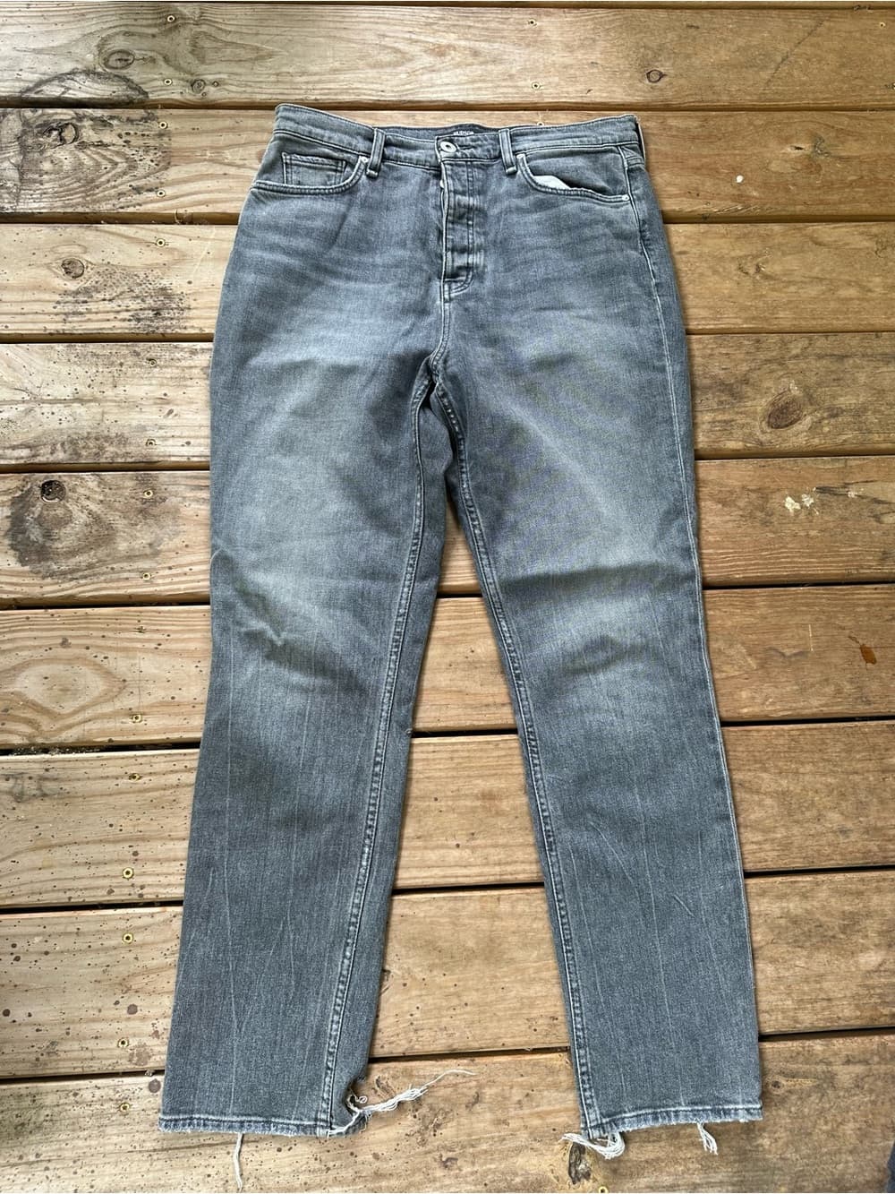 Hudson Holly Straight jeans Foggy Night 30 - Thumbnail 2
