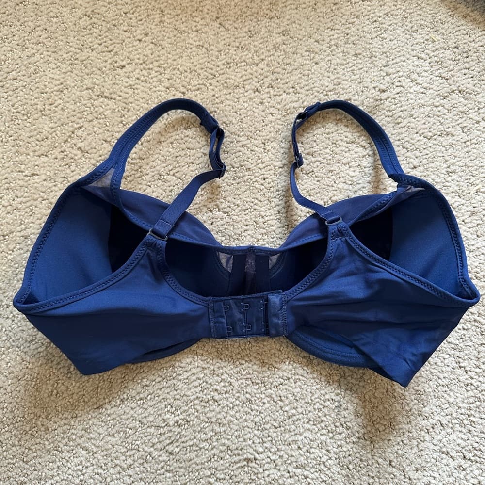 Bali underwire smooth bra blue - Thumbnail 2