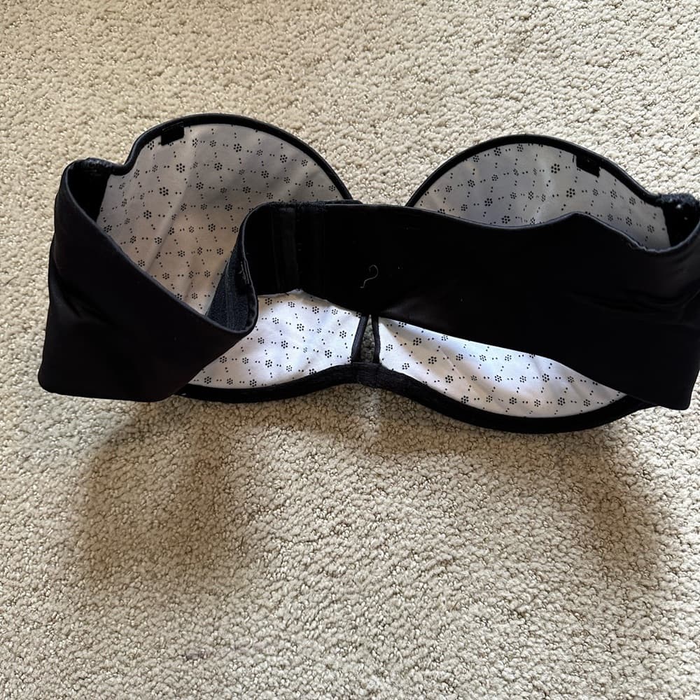 Aerie strapless push up bra black 38D - Thumbnail 2