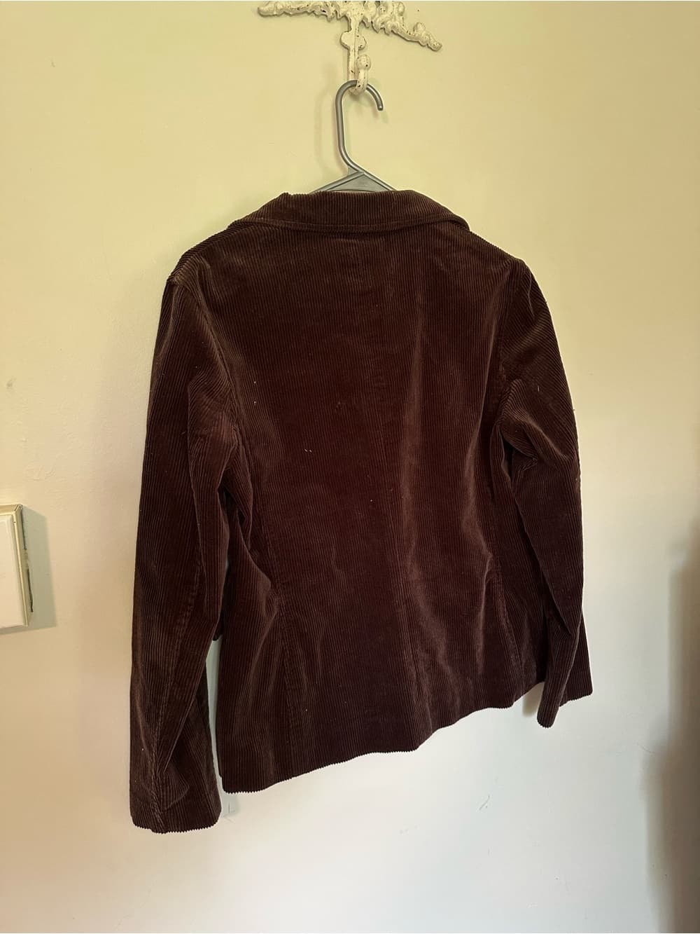 Vintage Y2K Lord and Taylor corduroy blazer jacket brown - Thumbnail 2
