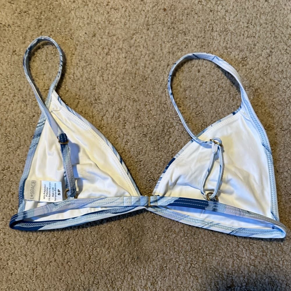 NWOT L*Space Millie bikini top marble - Thumbnail 2