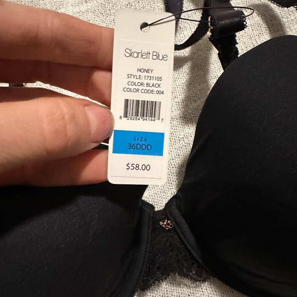NWT Skarlett Blue Honey lace bra black - Thumbnail 5