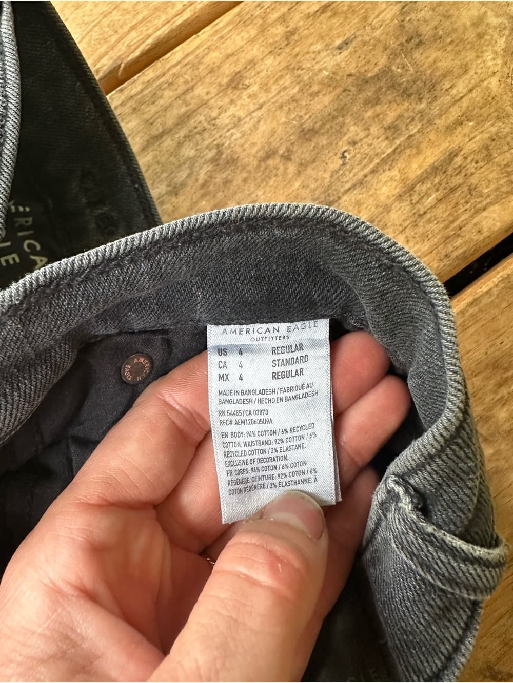 American Eagle 90’s bootcut jeans black - Thumbnail 4