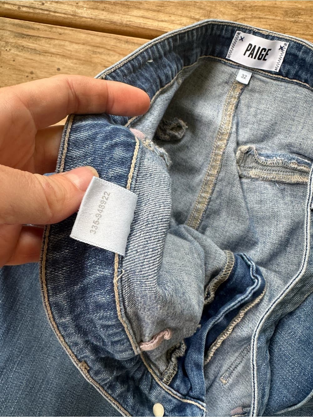 Paige Nellie Barrel leg Culotte jeans Hyden 32 - Thumbnail 4