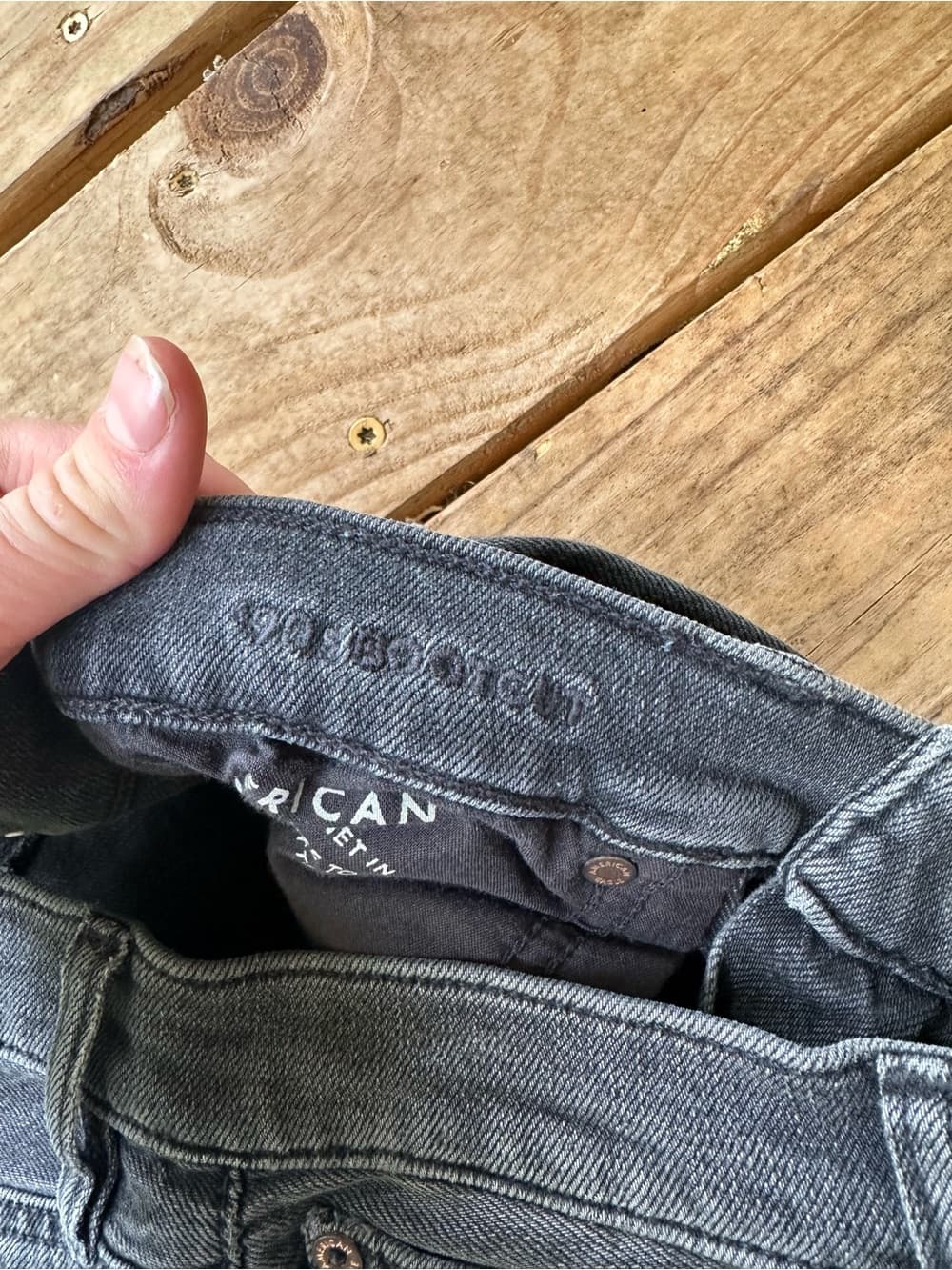 American Eagle 90’s bootcut jeans black - Thumbnail 3