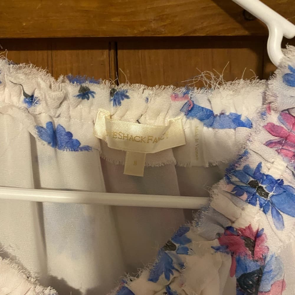 LoveShackFancy Popover dress Cotton Candy small - Thumbnail 3