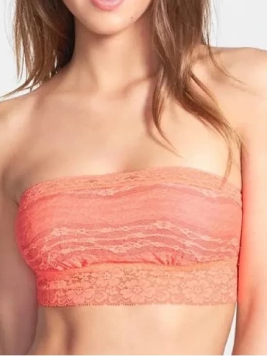 Free People lace bandeau orange - Thumbnail 5