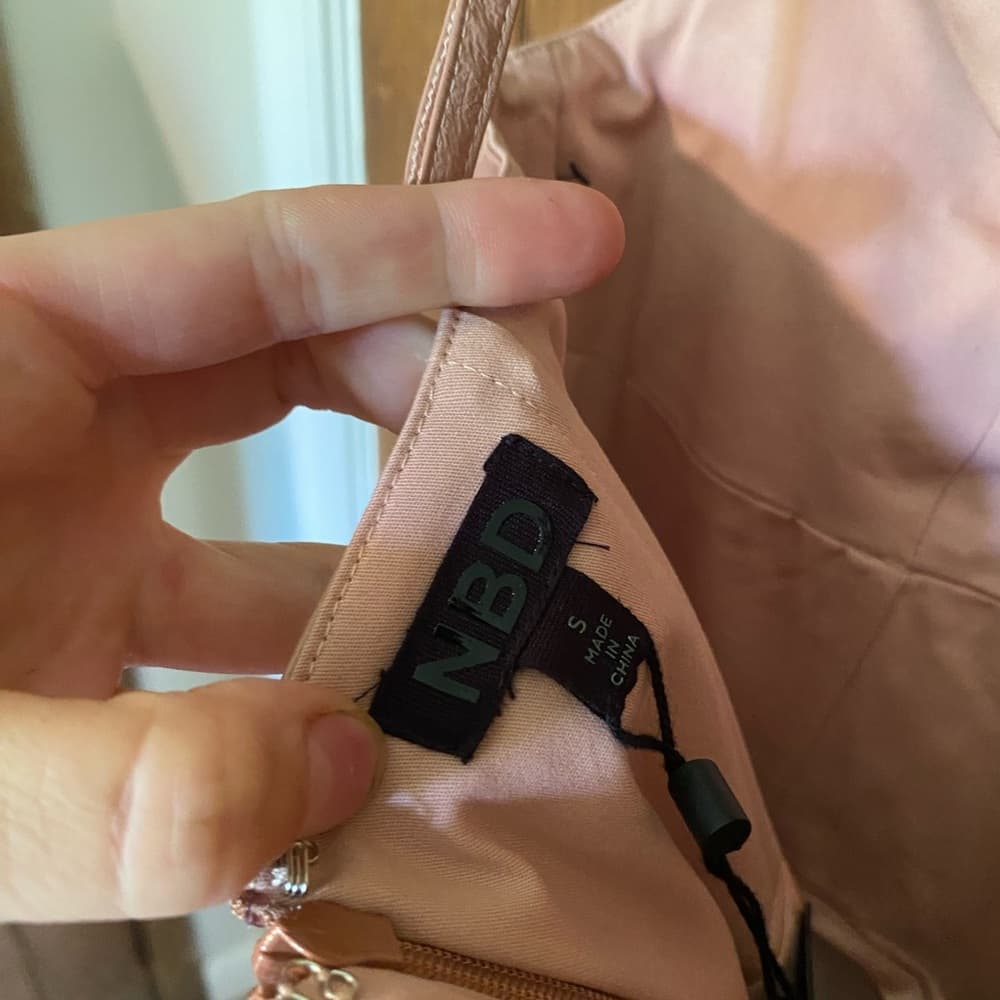 NWT NBD Revolve Verona dress Nude - Thumbnail 3
