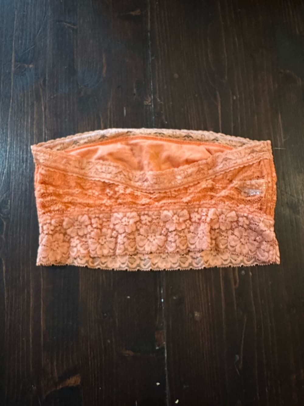 Free People lace bandeau orange - Thumbnail 2