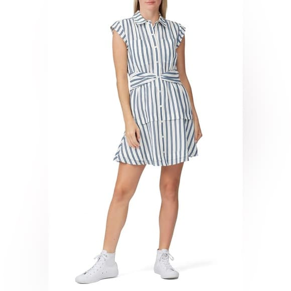 NWT Derek Lam 10 Crosby dress striped - Thumbnail 6