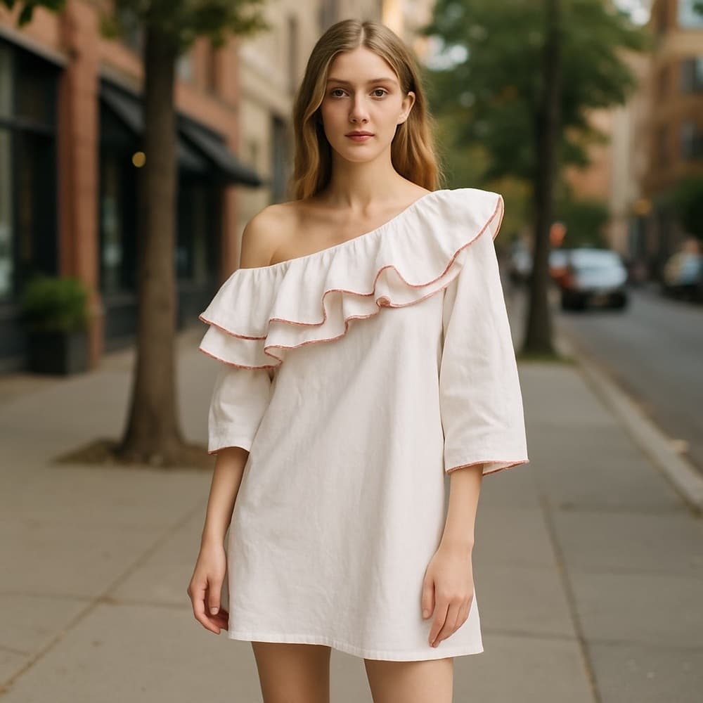 Lovers and Friends Revolve white dress - Thumbnail 3