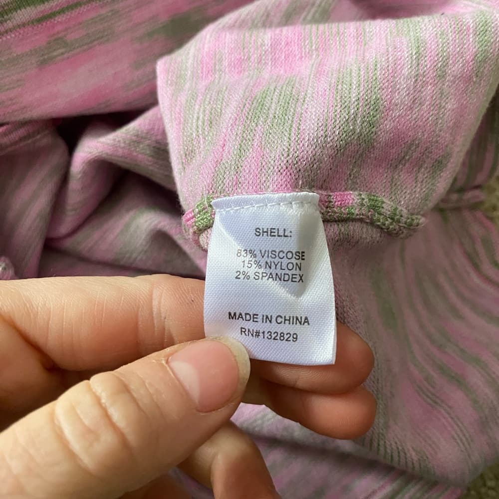 NWT Superdown Zariah Dress pink multi small - Thumbnail 3