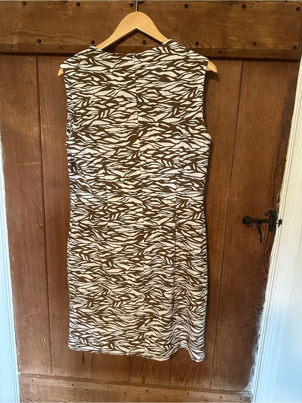 Jude Connally zebra shift dress extra large - Thumbnail 2