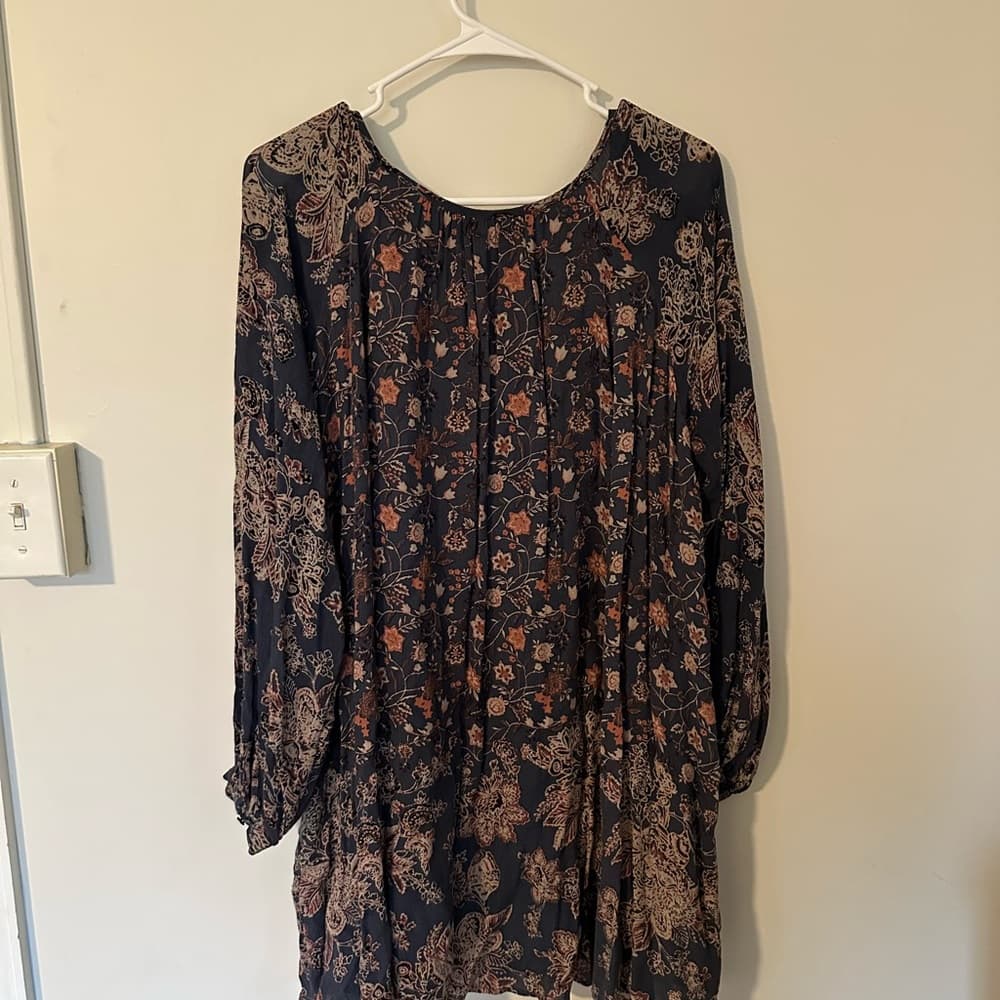 Free People Lucky Loosey mink dress - Thumbnail 4
