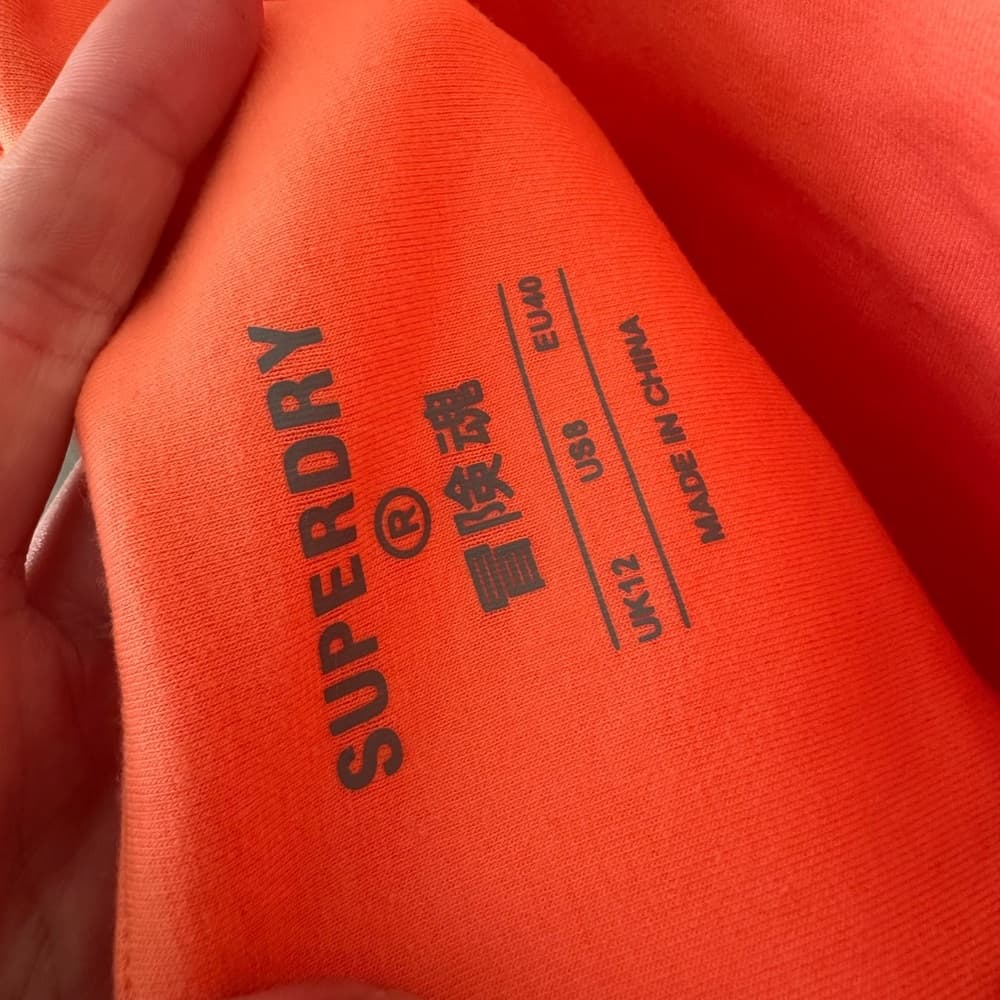 Superdry shift dress orange 8 - Thumbnail 3