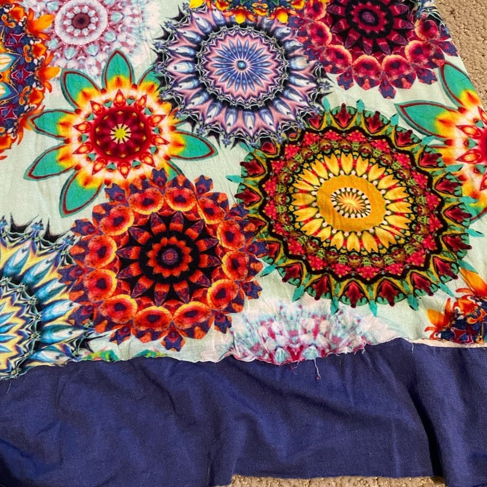 Vintage Vivienne Tam bright mandala dress - Thumbnail 4